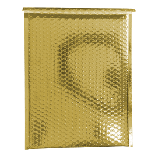 Koperta Bąbelkowa Metalizowana G17, Złota - 100szt