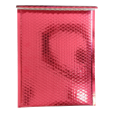 Koperta Bąbelkowa Metalizowana CD, Czerwona - 100szt
